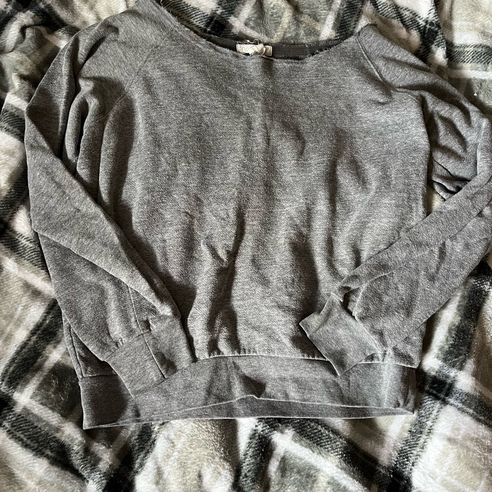 Forever 21 Heather Gray Sweatshirt
